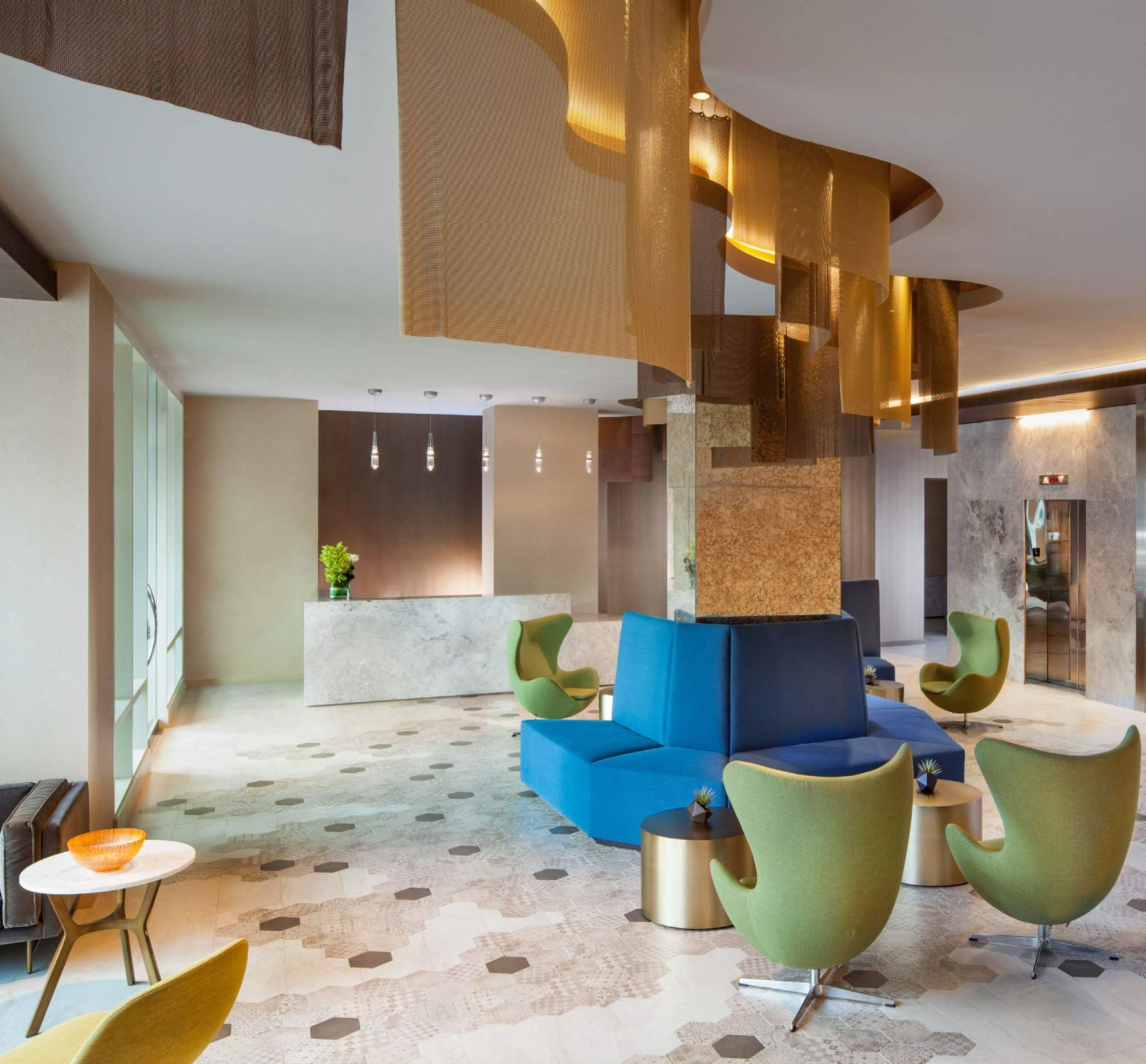 Virginia Square lobby renovation